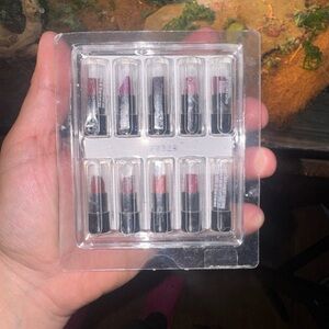 Mini Lipstick Set — 10-Piece Assorted Pink & Red Shades